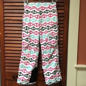 Girls Spyder ski pants, size 10